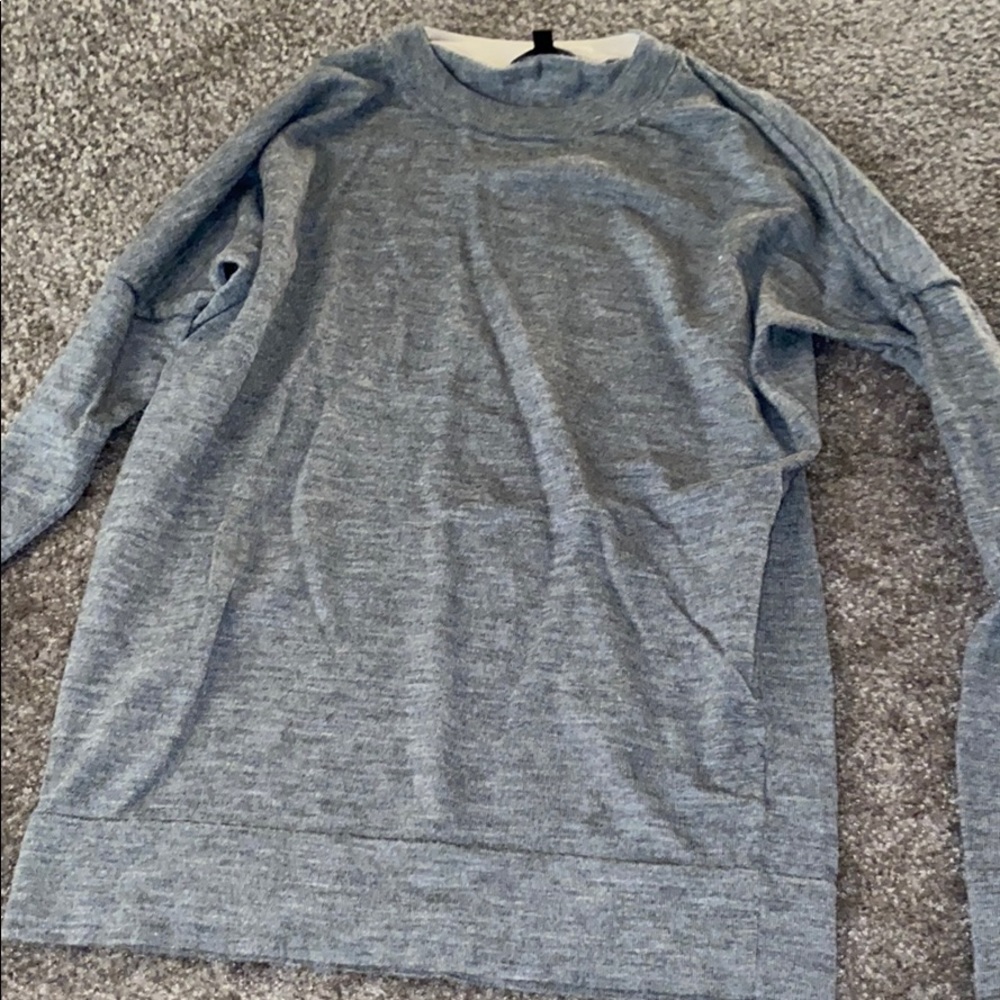 J. Crew grey knitted sweater
